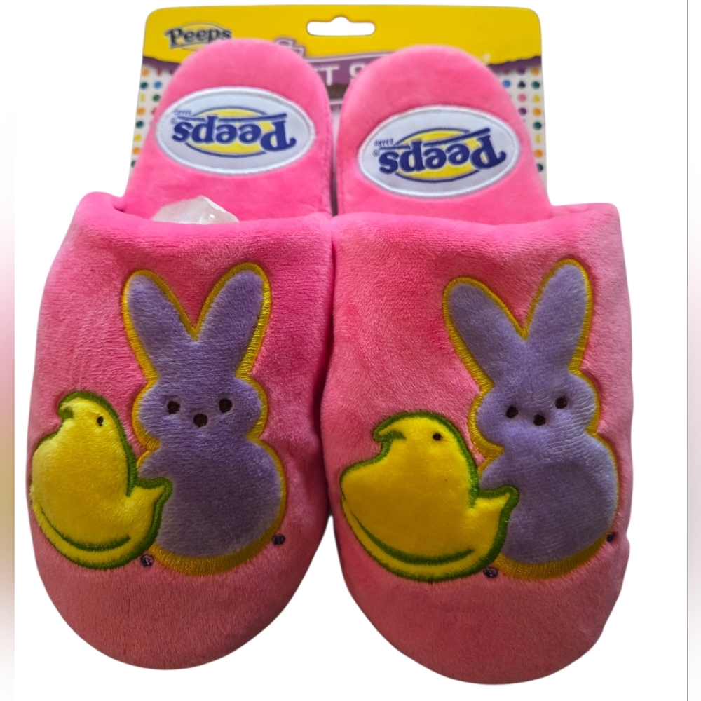 Peeps Pink Slippers SOLDDDD!!!
